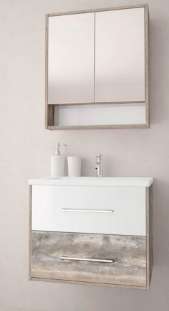 Зеркало-шкаф Style Line Экзотик 65 фото