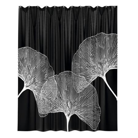 Текстильная шторка для ванны WasserKRAFT Nau SC-77102 фото