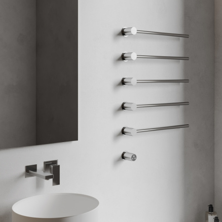 Электрический полотенцесушитель Abber Charme AH4005 хром фото