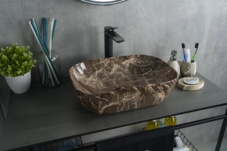 Накладная раковина GID MNC549 45,5х32,5 фото