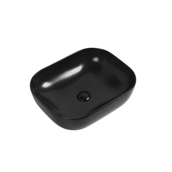 Накладная раковина Art&Max AM110-T-MB 50x39 черная матовая фото