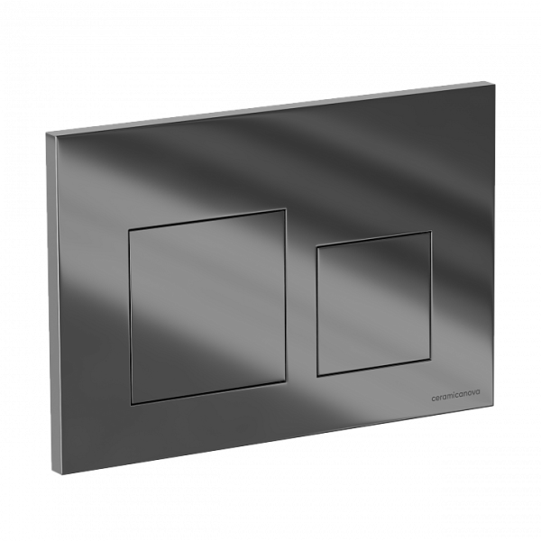 Клавиша смыва для унитаза Ceramicanova Balance Square CN12-002CH хром глянцевый фото