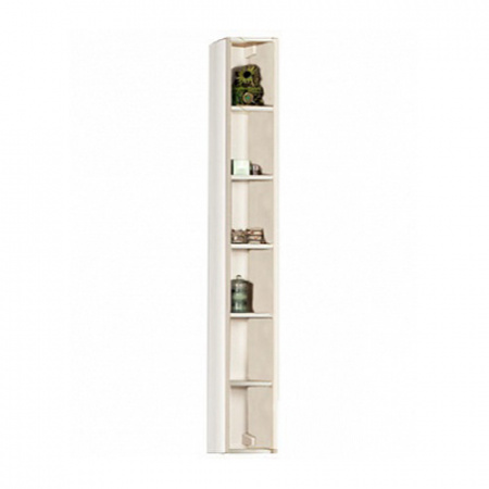 Шкаф-колонна открытая Акватон Йорк 1A171103YOB50 белый/выбеленное дерево фото