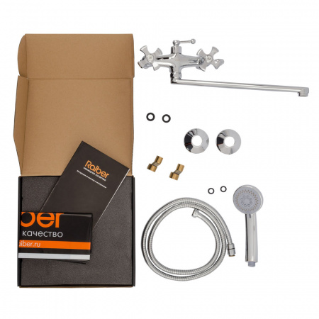 Смеситель для ванны с душем Raiber Talis R8002 фото