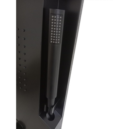 Душевая панель Cerutti SPA  Oglio B CT8987 черная матовая фото