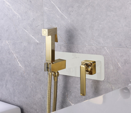 Гигиенический душ со смесителем Lemark Mista LM6419WG фото