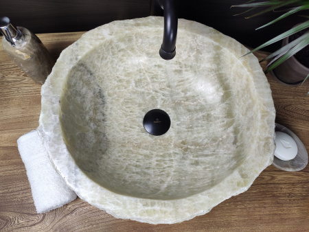 Накладная раковина из оникса Indo Erozy Мультиколор EO-00119 фото