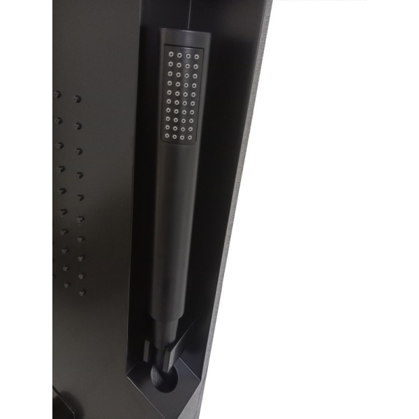 Душевая панель Cerutti SPA  Oglio B CT8987 черная матовая фото