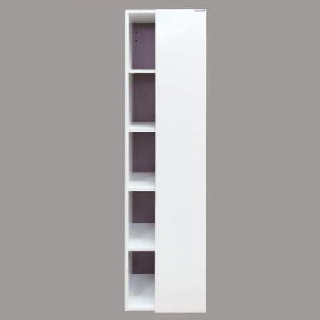 Шкаф-пенал Comforty Милан-40 белый глянец фото