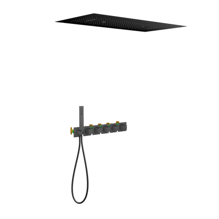 Душевая система скрытого монтажа Timo Petruma SX-5329/03SM черный фото