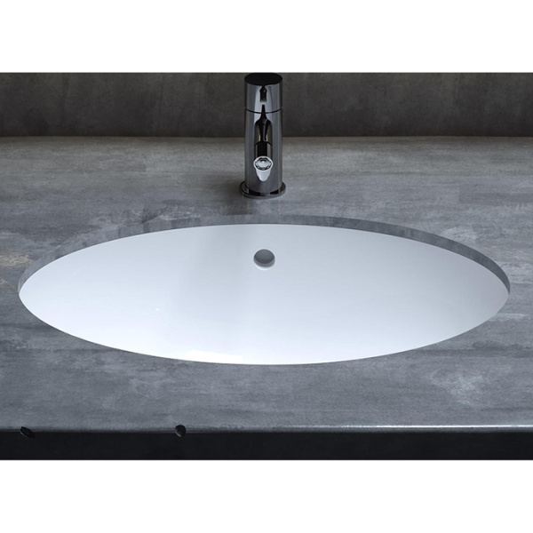 Раковина встраиваемая Salini Callista 1101109G 56x39 белый глянец фото