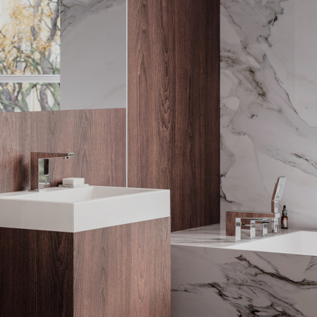 Смеситель на борт ванны Omnires Fresh FR7132CR фото