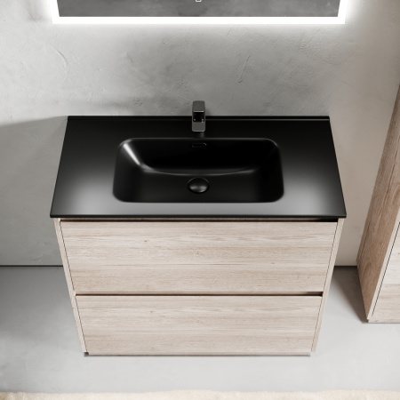 Тумба под раковину Sancos Libra Floor LB90FEG дуб галифакс натуральный фото