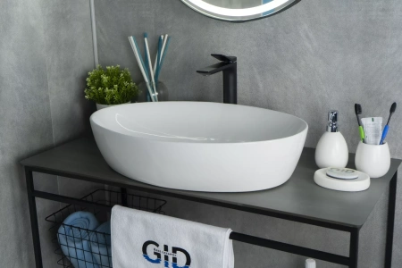 Накладная раковина GID 9433 61х41 фото