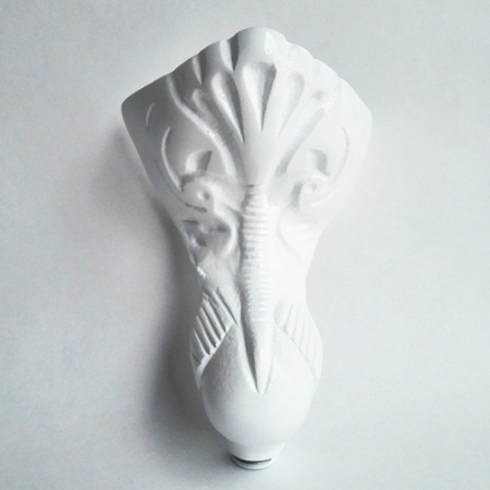 Чугунная ванна Magliezza Beatrice Wh 153x76 на ножках фото