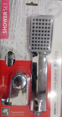 Душевая лейка со шлангом Lemark LM0802C фото