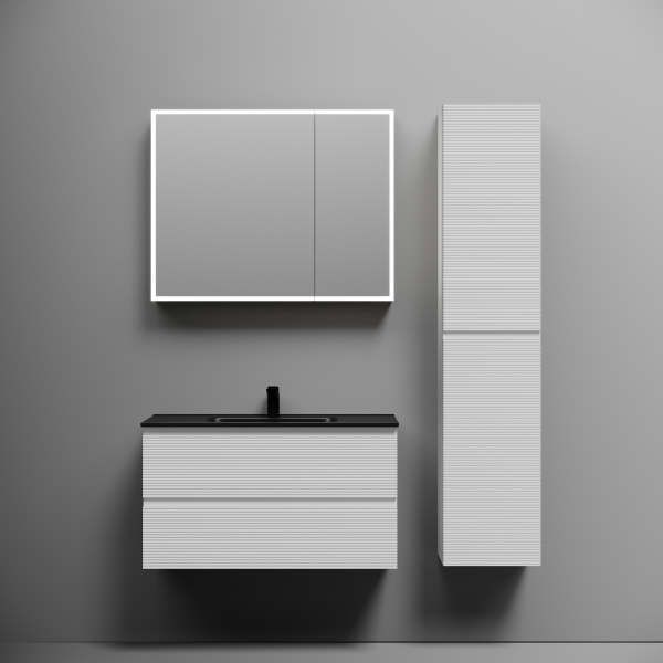 Тумба под раковину Sancos Folk FL90W белая фото