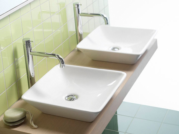 Раковина-чаша Hatria Happy Hour 39 Y0QR01 Белая фото