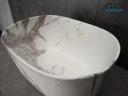 Накладная раковина GID Mnc9302 54481 45x32 под мрамор фото