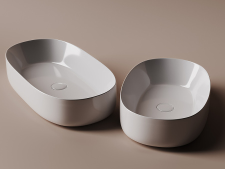 Раковина-чаша Ceramica Nova Element 68 CN5022 Белая фото