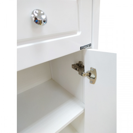 Полупенал Comforty Тбилиси-40 белый глянец фото