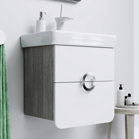 Тумба с раковиной Aqwella Аликанте Alic.01.05/Gray фото