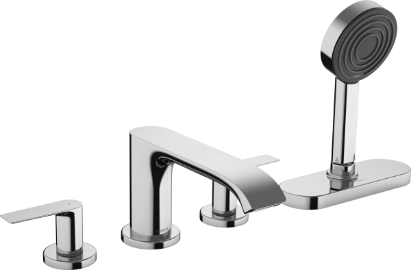 Смеситель на борт ванный Hansgrohe Vivenis 75444000 хром фото