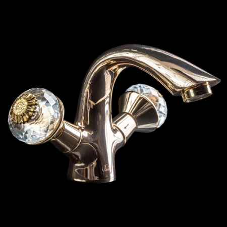 Смеситель для раковины двухвентильный Boheme Flora 291-FL фото