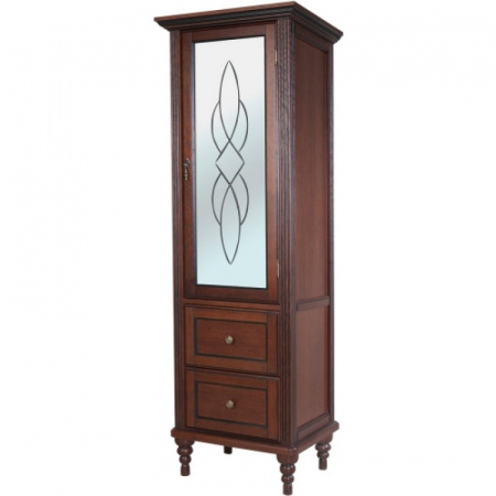 Шкаф-пенал Bellezza Аврора 60 вишня фото