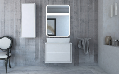 Тумба под раковину Cezares Bellagio 70 54714 Bianco Opaco фото