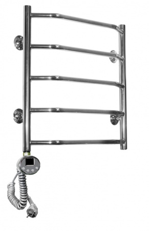 Полотенцесушитель электрический Domoterm Лаура П5 (500х700) (хром) левый фото