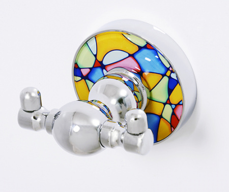 Крючок для ванной двойной WasserKRAFT Diemel K-2223D фото