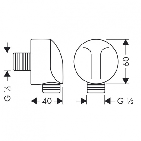 Комплект гигиеничесский душ со смесителем Hansgrohe Logis E SetLogisG фото