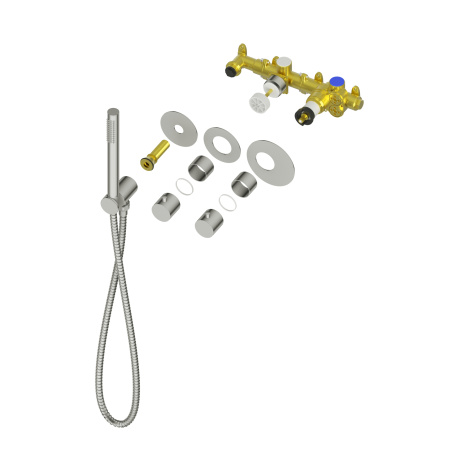 Душевая система скрытого монтажа Timo Saona SX-2359/17SM матовое золото фото