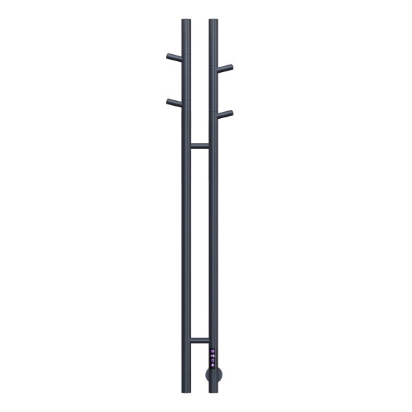 Электрический полотенцесушитель Vincea VTD-1D2GE 25х130 графит, таймер фото