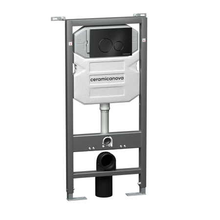 Инсталляция для унитаза Ceramica Nova Envision CN1001B с кнопкой фото