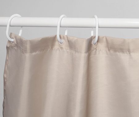 Текстильная шторка для ванны WasserKRAFT Oder SC-30601 фото