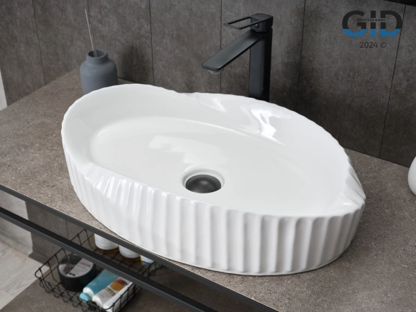 Накладная раковина GID 888s 51223 60x38,5 фото