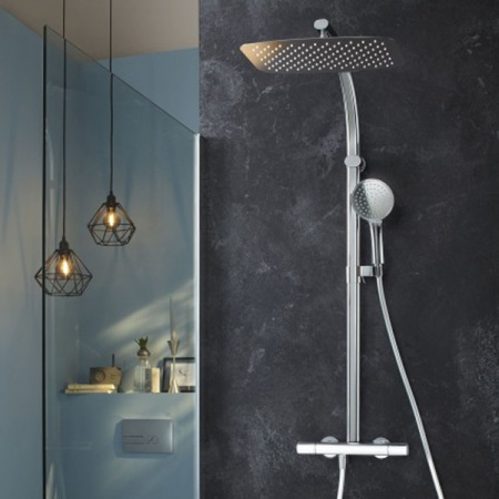 Термостатическая душевая система (стойка) Jacob Delafon Talan E20642RU-CP фото