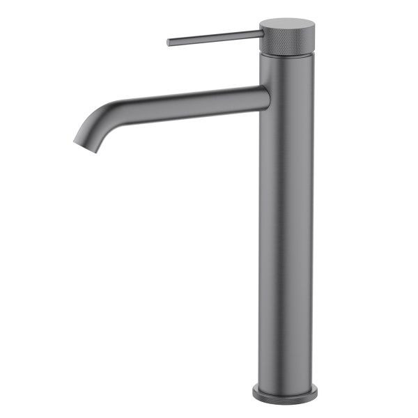 Высокий смеситель для раковины Timo Saona 2411/18F Черное золото фото