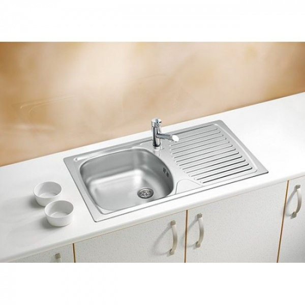 Мойка для кухни Alveus Basic 170 (Satin), слив 90 мм фото