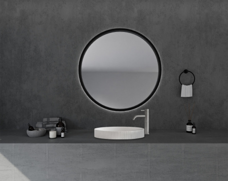 Накладная раковина Abber Stein AS2604 40x40 белая матовая фото