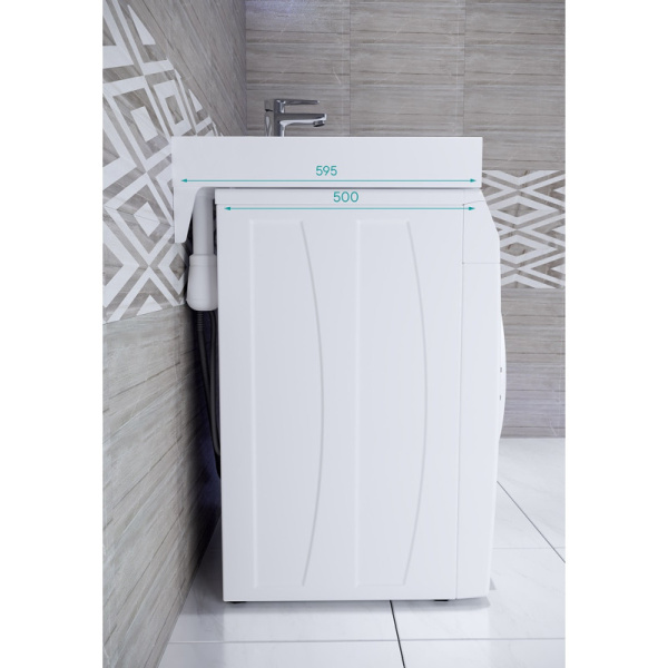 Раковина над стиральной машиной Paulmark Winken 60 PM740431 60x60 фото