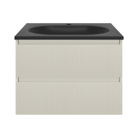 Тумба под раковину Vincea Welle 60 VMC-2WL600MBG M.Beige Soft-touch фото
