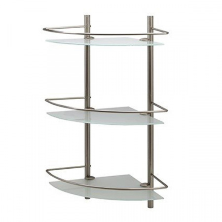 Полка стеклянная тройная WasserKRAFT K-3733 фото