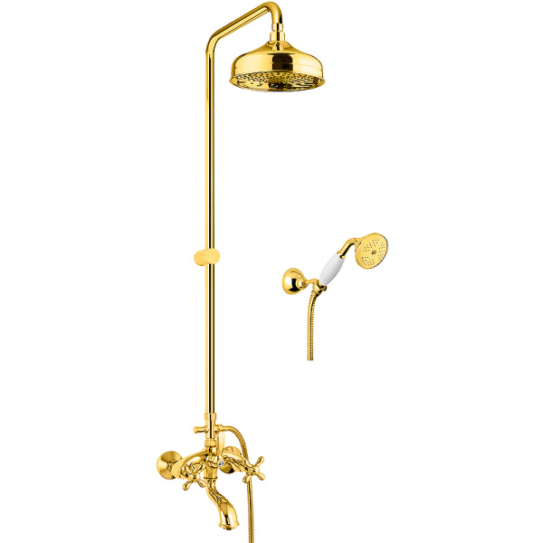 Душевая система Webert Armony AM721208010 Золото фото