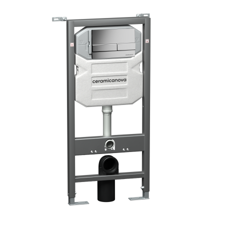 Инсталляция для унитаза Ceramica Nova Envision CN1002M с кнопкой фото