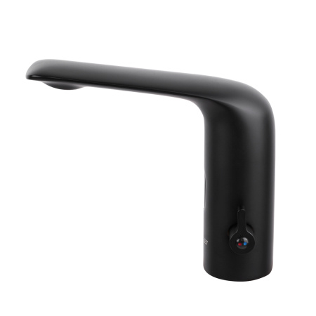 Сенсорный смеситель для раковины Cezares Vague VAGUE-ELS-NOP-W0 черный матовый фото