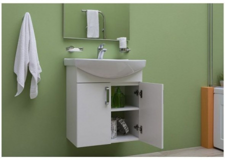 Тумба с раковиной Aquanet Ирис 60 00212658 фото