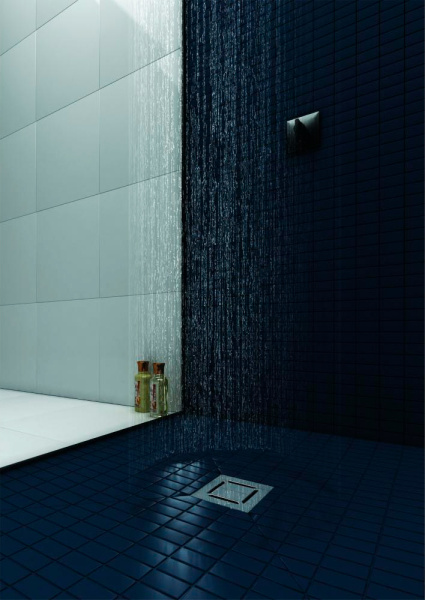 Душевой трап Berges Wasserhaus Platz Norma 091158 10x10 см, хром фото